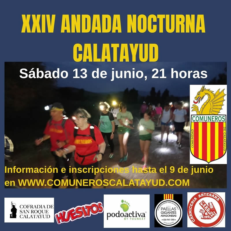 XXIV andada nocturna en Calatayud2026